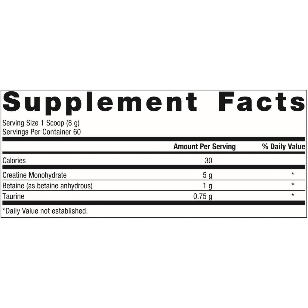 Metagenics - Creatine UP Powder, Creatine Monohydrate, Taurine, and Betaine, 60 Servings