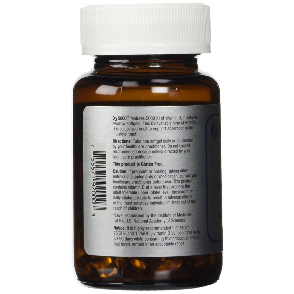 Metagenics, D3 5000, 120 Softgels