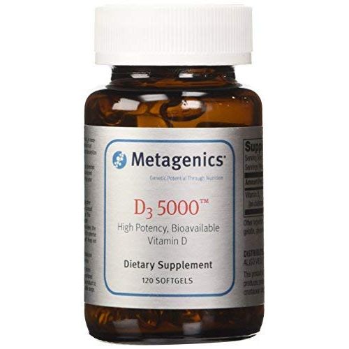 Metagenics, D3 5000, 120 Softgels