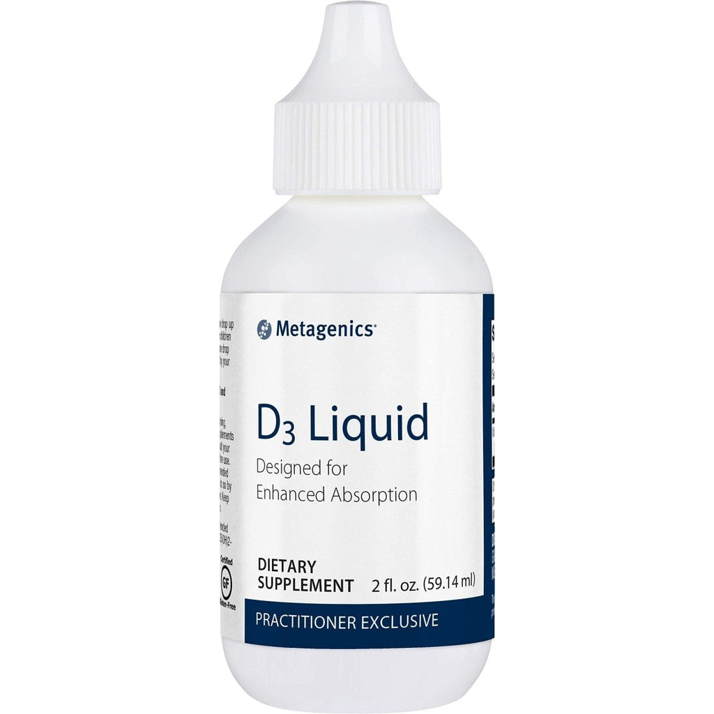 Metagenics D3 Liquid Vitamin D Supplement - 2 fl oz, 2,275 Servings