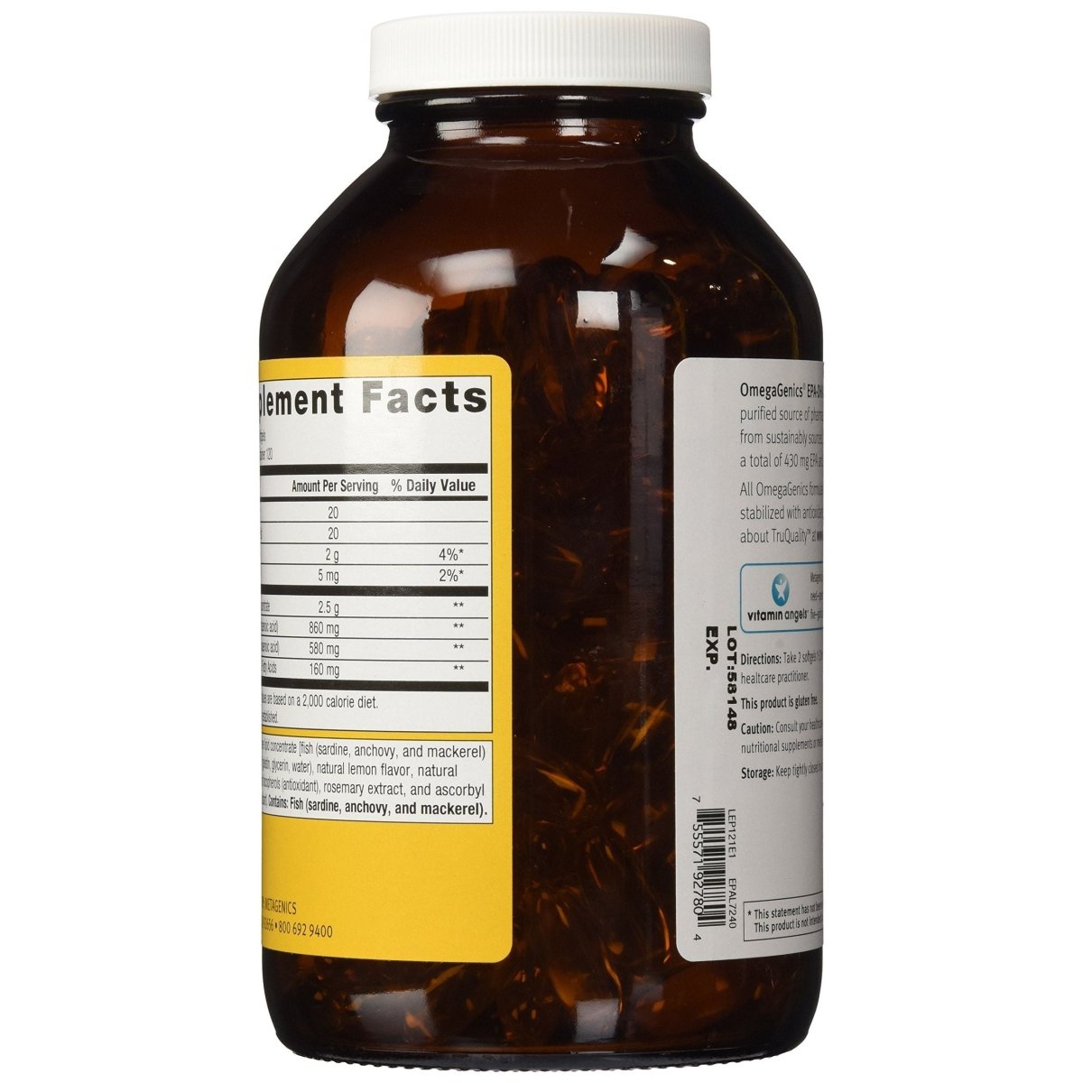 Metagenics EPA-DHA 720 Lemon 240 softgels