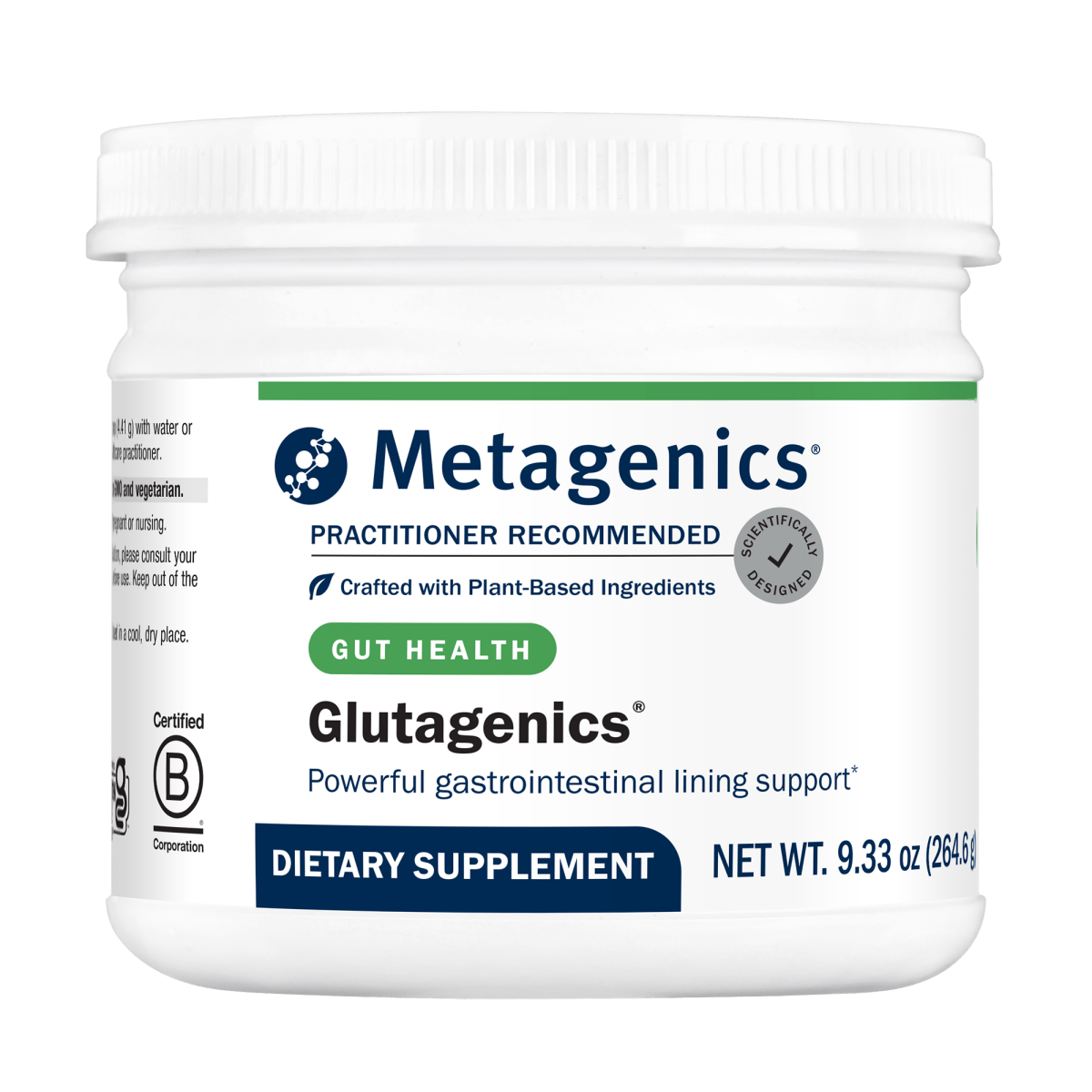 Metagenics Glutagenics Powder 9.16  oz - 2 Pack