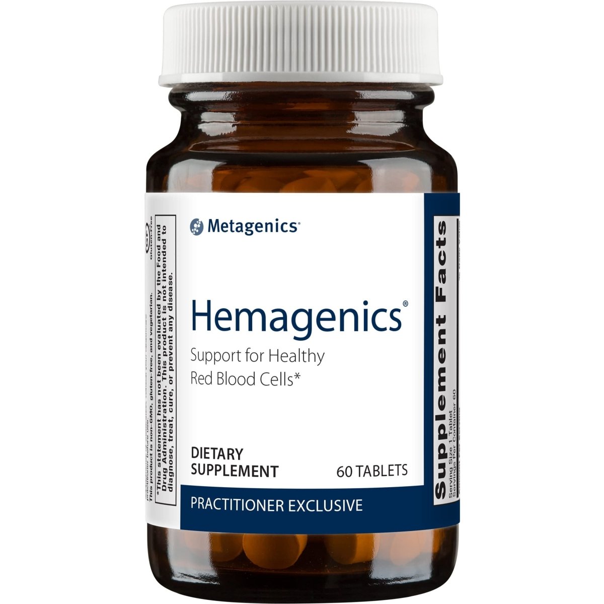 Metagenics Hemagenics Iron Supplement - 60 Count - Supports Healthy Red Blood Cell Function