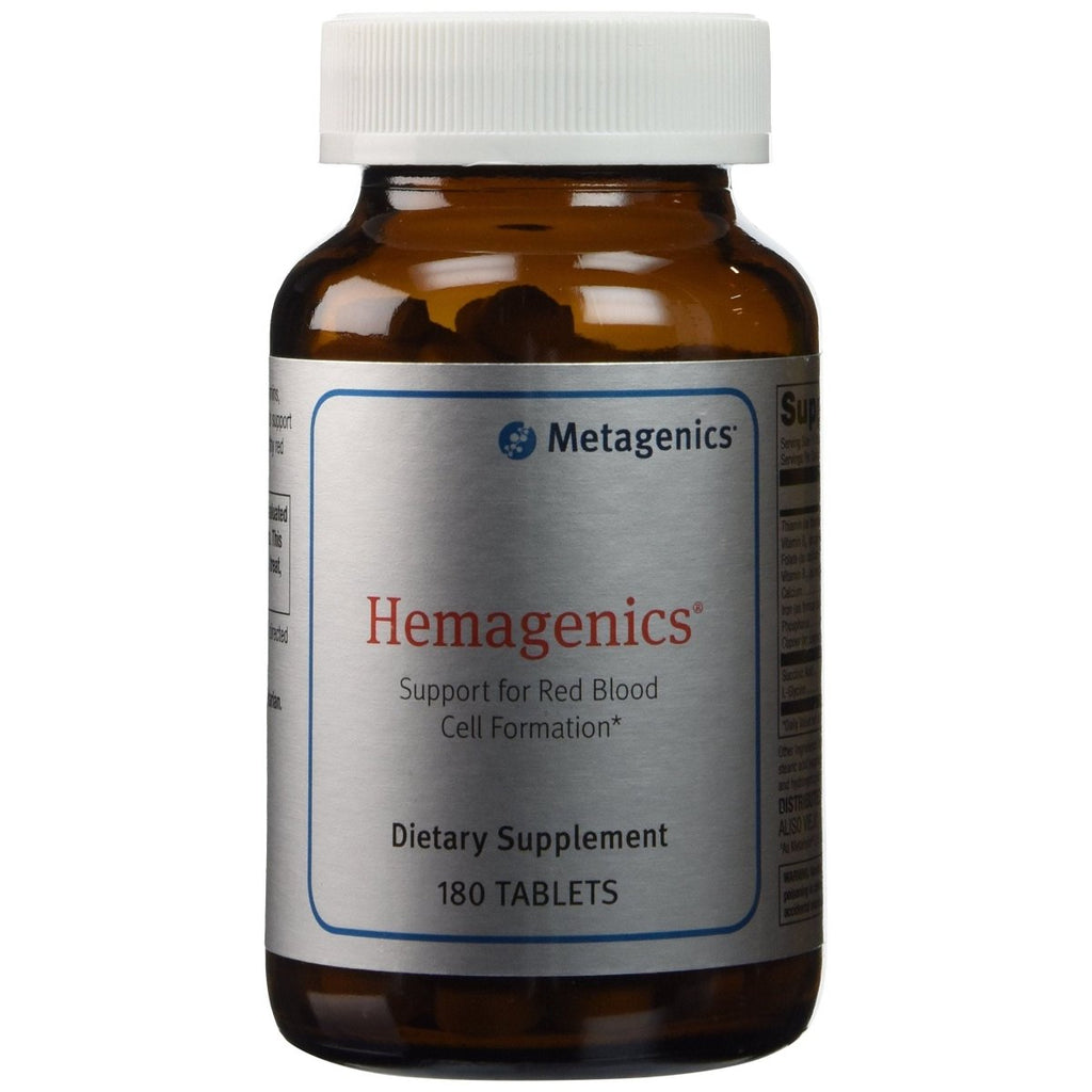 Metagenics Hemagenics Supplement - 180 Count
