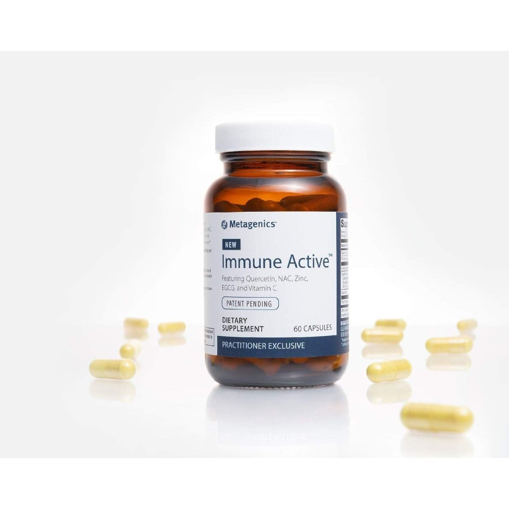 Metagenics Immune Active - Featuring Quercetin, NAC, Zinc, EGCG, and Vitamin C - 30 Servings
