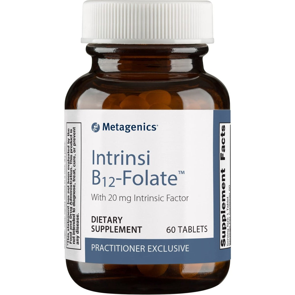 Metagenics Intrinsi-B12 Folate? ? Healthy Nervous System Function & Cardiovascular Health* | 60 Servings