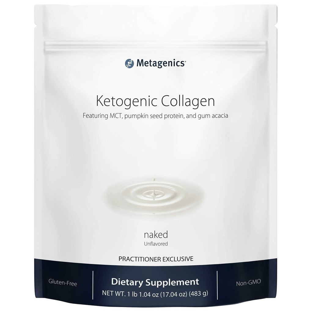 Metagenics Ketogenic - Boost Your Ketosis with MCT, Pumpkin Seed Protein, and Gum Acacia - Unflavored, 14 Servings