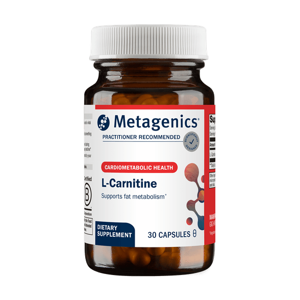Metagenics L-Carnitine 30 Capsules - 3 Pack