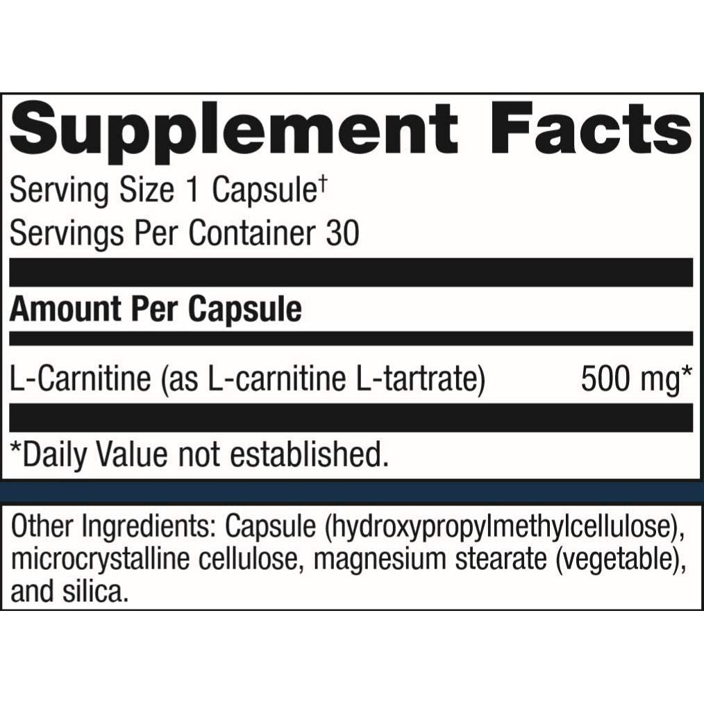Metagenics L-Carnitine - Support for Fat Metabolism* | 30 Count