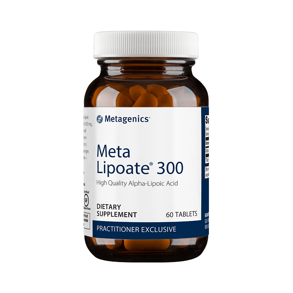 Metagenics Meta Lipoate 300mg 60 Tablets - 2 Pack