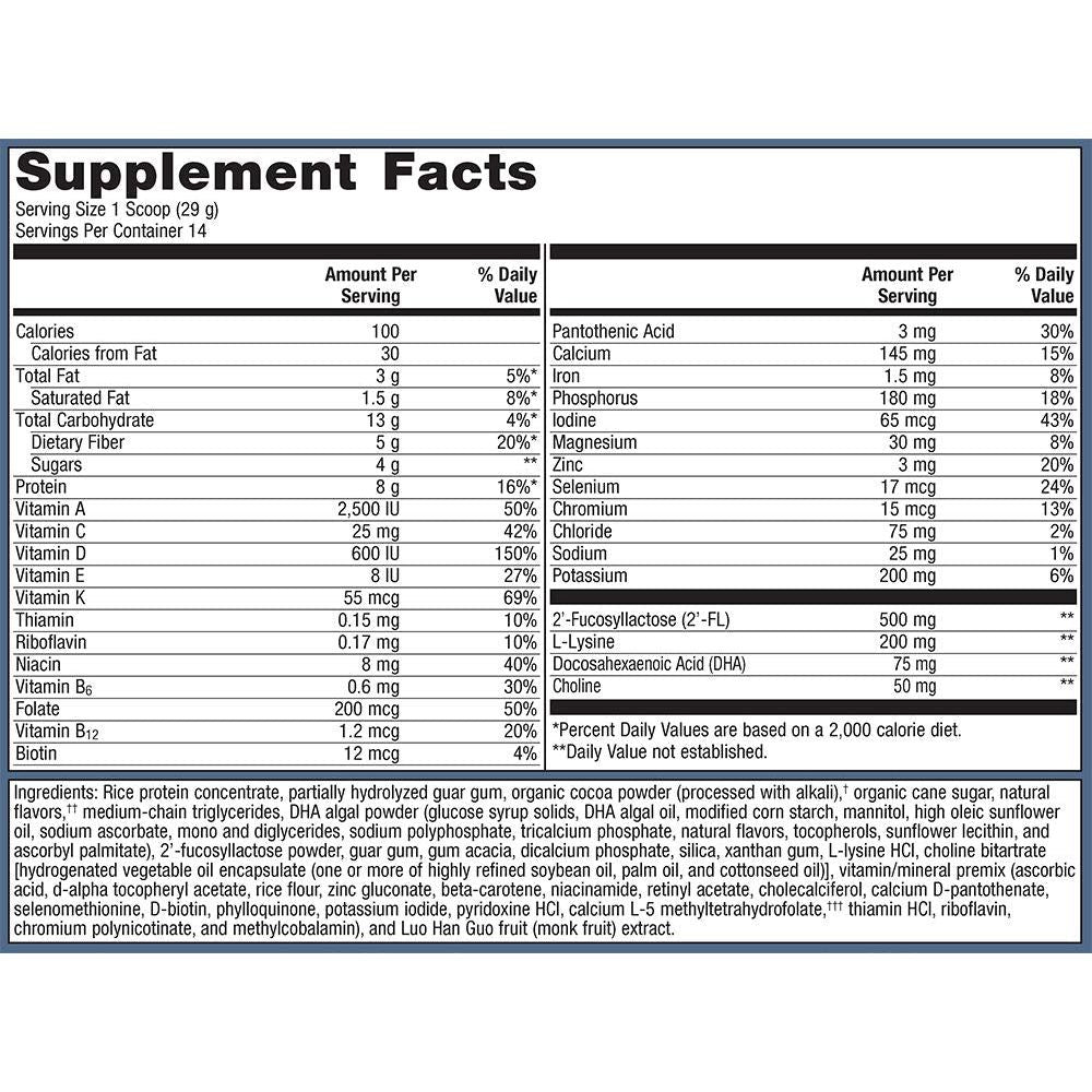 Metagenics MetaKids? Nutrition Powder ? Nutritional Support for Children?s Health* | 14 Servings, Chocolate
