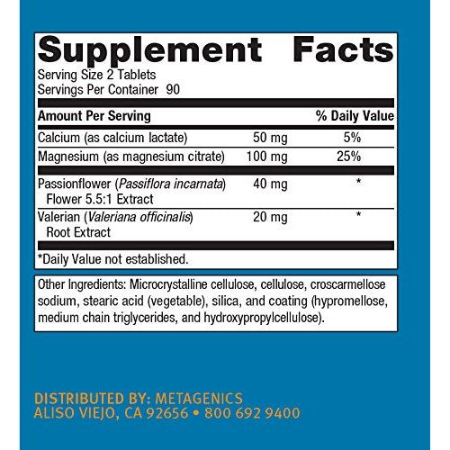 Metagenics, MyoCalm, Muscle Relaxation Formula, 180 Tablets
