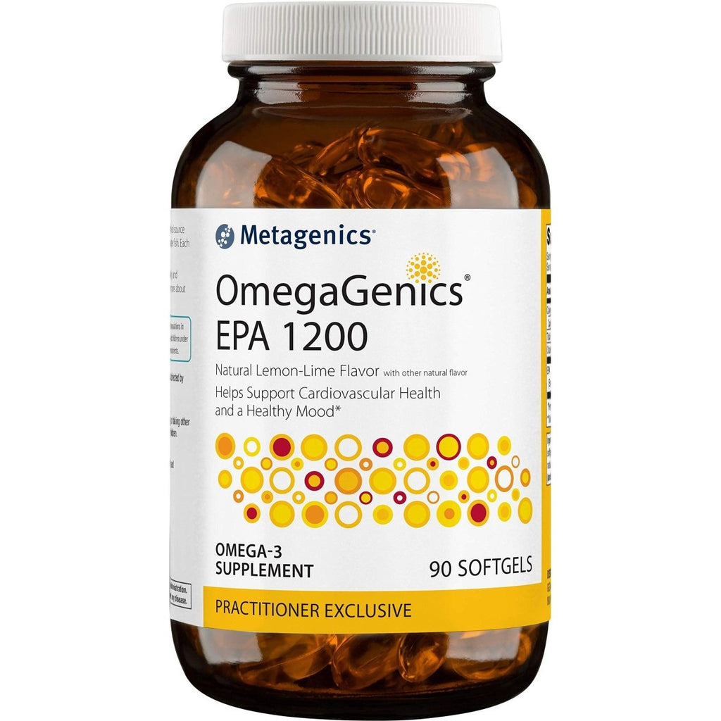 Metagenics OmegaGenics? EPA 1200 ? Omega-3 Oil ? Daily Supplement to Support Cardiovascular Health & Healthy Mood, 90 Count