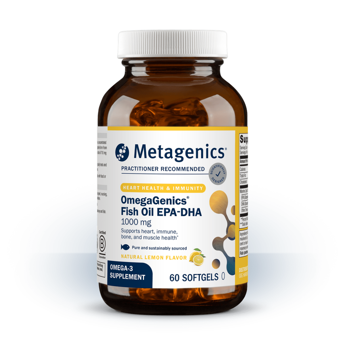 Metagenics OmegaGenics EPA-DHA 1000 60 softgels - 2 Pack