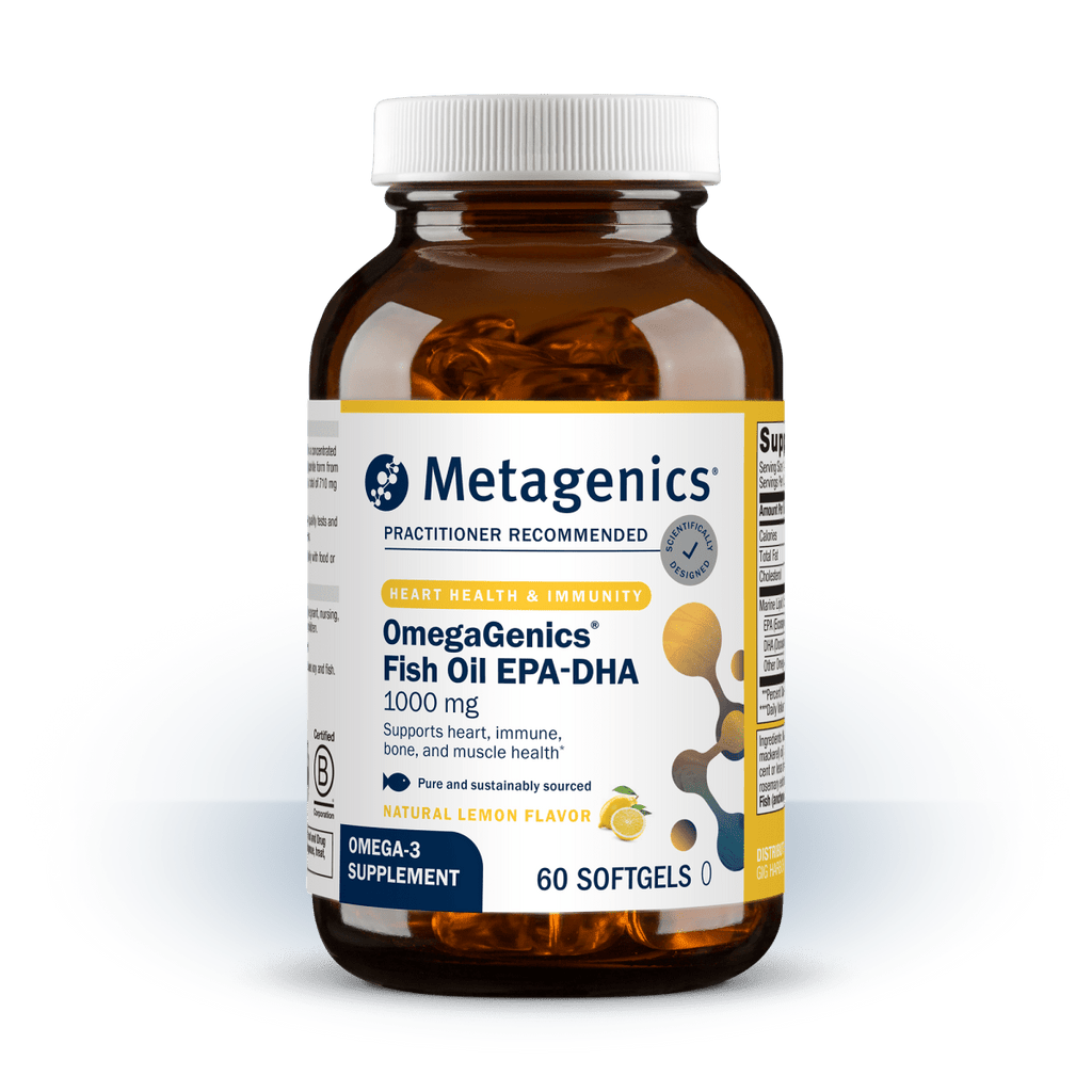 Metagenics OmegaGenics EPA-DHA 1000 60 softgels - 2 Pack