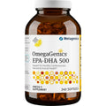 Metagenics OmegaGenics EPA DHA 500 Omega 3 Fish Oil Daily Supplement to Help Support Cardiovascular Health and Immune Function - Lemon Flavor, 240 Count