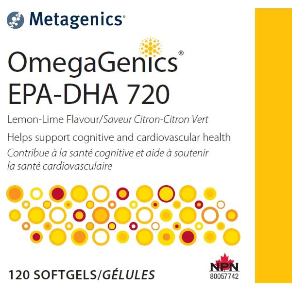 Metagenics OmegaGenics EPA-DHA 720mg -  120 Count