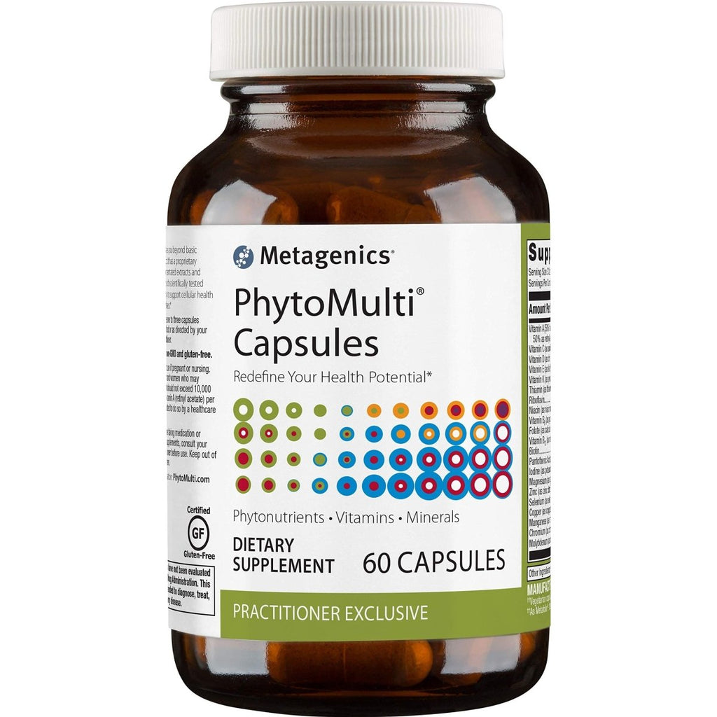 Metagenics PhytoMulti - Daily Multivitamin Supplement with Phytonutrients, Vitamins and Minerals for Multidimensional Health Support - 60 Tablets, 20 Day Supply