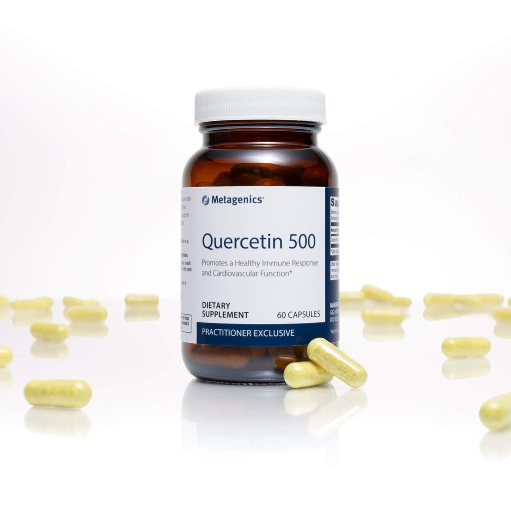 Metagenics Quercetin 500mg Capsule Supplement Helps Promote a Healthy Immune Response and Cardiovascular Function - 60 Capsules
