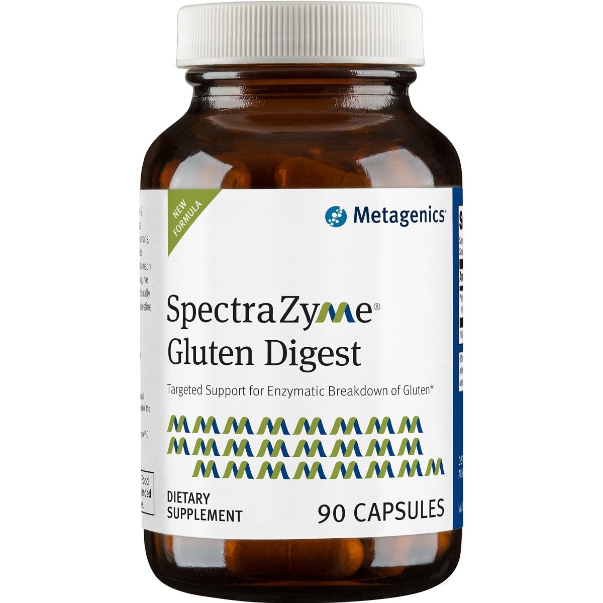 Metagenics SpectraZyme? Gluten Digest ? Targeted Support for Enzymatic Breakdown of Gluten* ? 45 servings