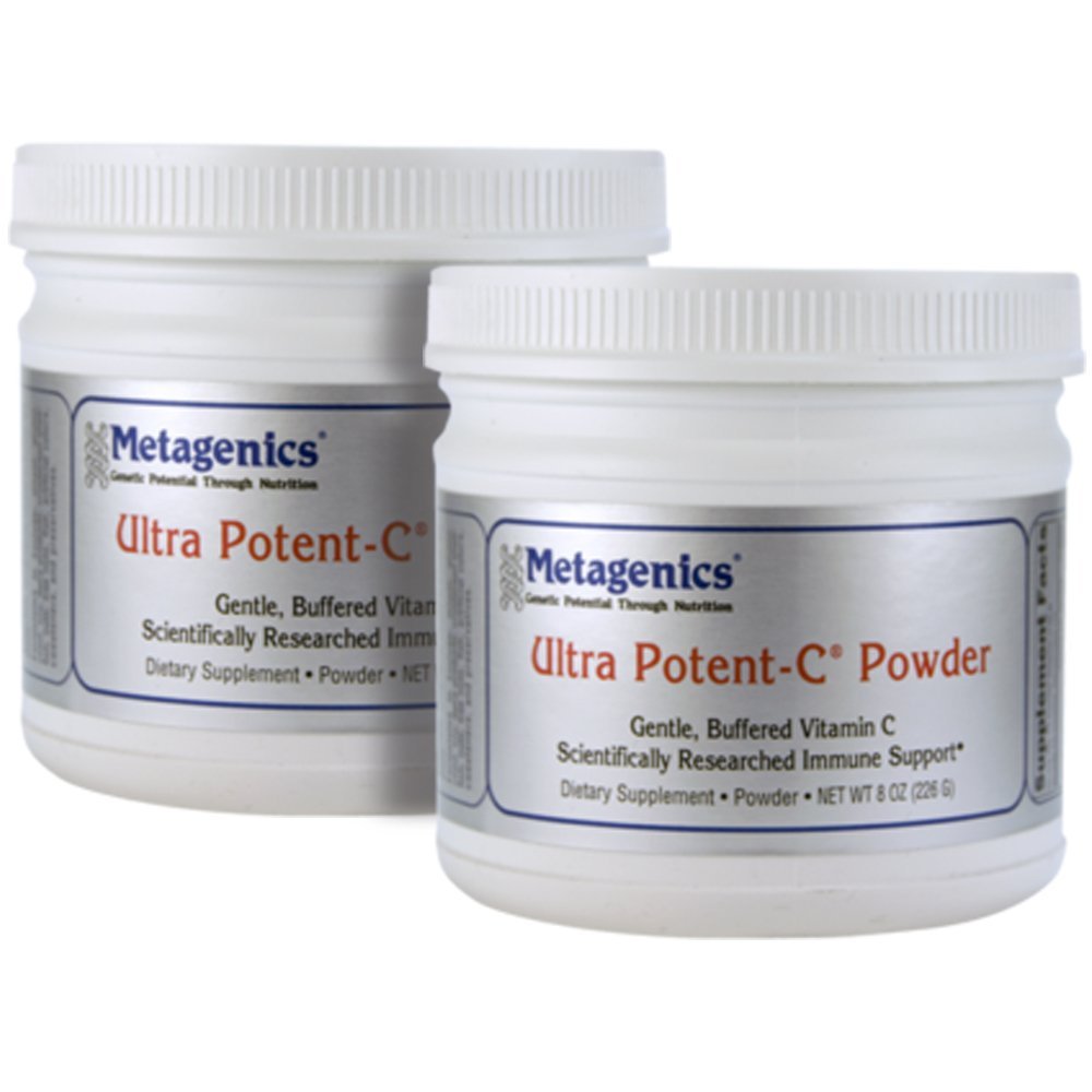 Metagenics Ultra Potent-C 8 oz. (226 g) Powder (Approx 122 Servings) - TwinPak