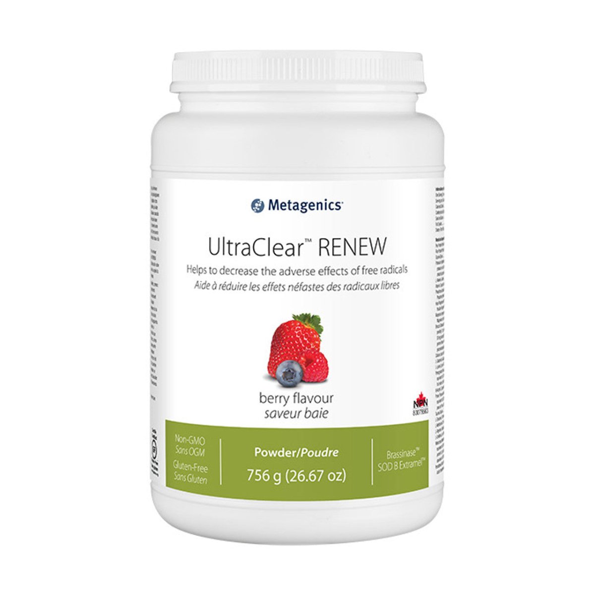 Metagenics UltraClear PLUS pH/RICE Vanilla 34.1oz