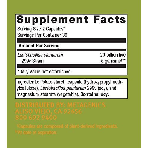 Metagenics UltraFlora? Intensive Care ?Probiotic ? Occasional GI Discomfort* | 60 Count