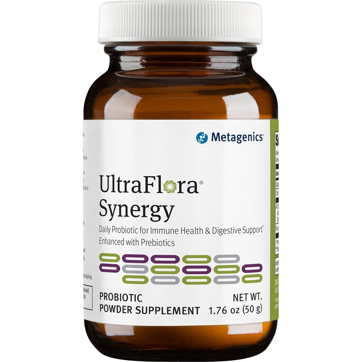 Metagenics UltraFlora? Synergy ? Daily Probiotic ? Immune Health & Digestive Support - Prebiotic* | 67 Servings