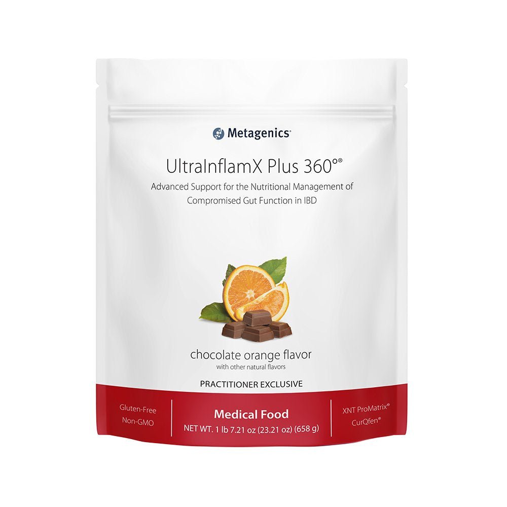 Metagenics UltraInflamX Plus 360 Chocolate Orange 14 Servings -
