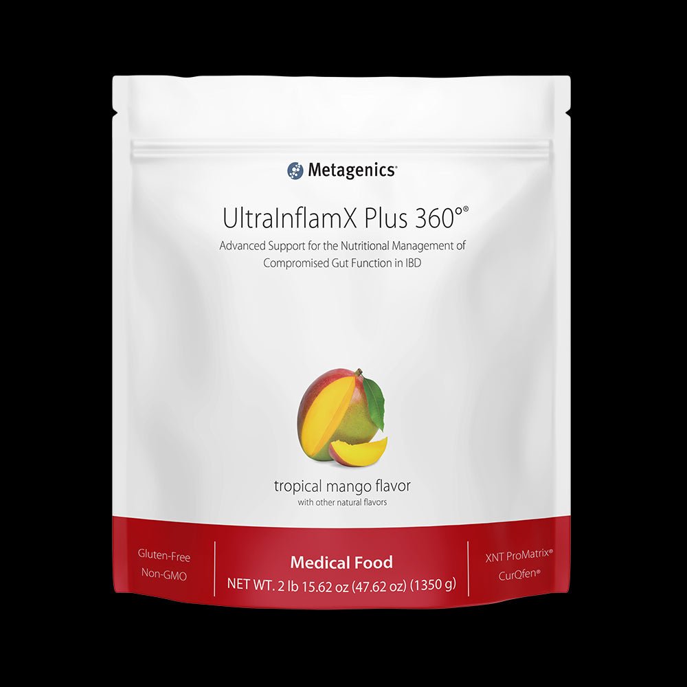Metagenics UltraInflamX Plus 360 Mango 14 Servings -