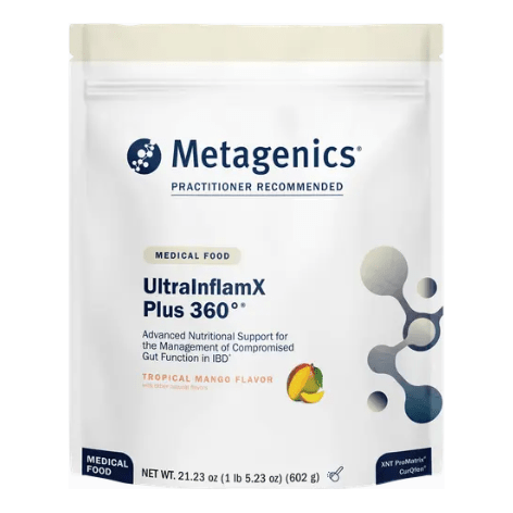 Metagenics UltraInflamX Plus 360 Mango 14 Servings -