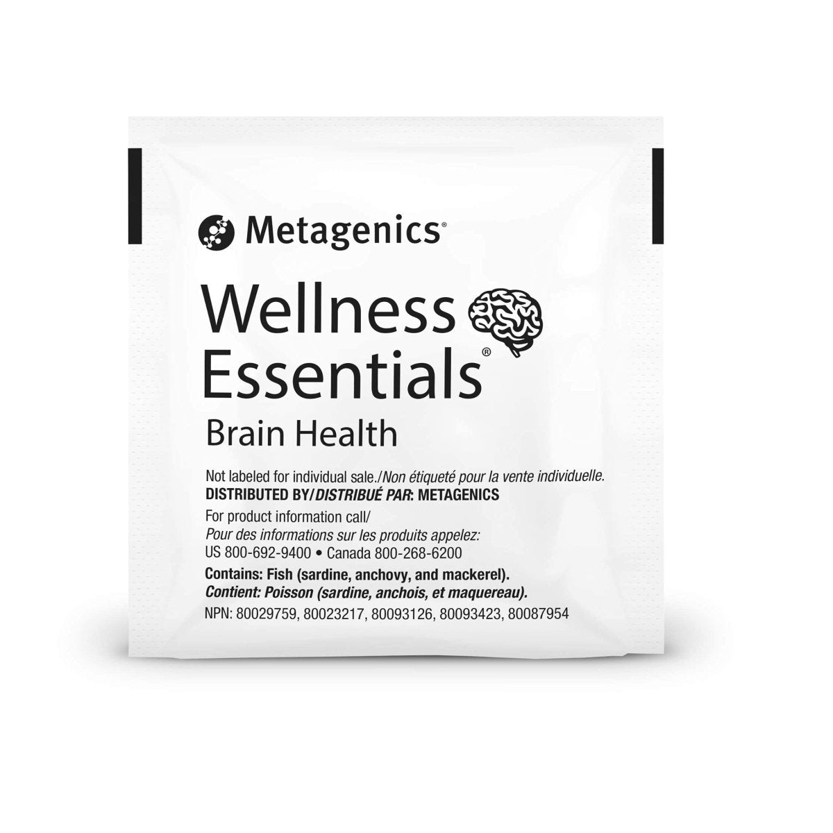 Metagenics Wellness Essentials™ Brain Health - Nourish Your Mind, Elevate Your Well-Being