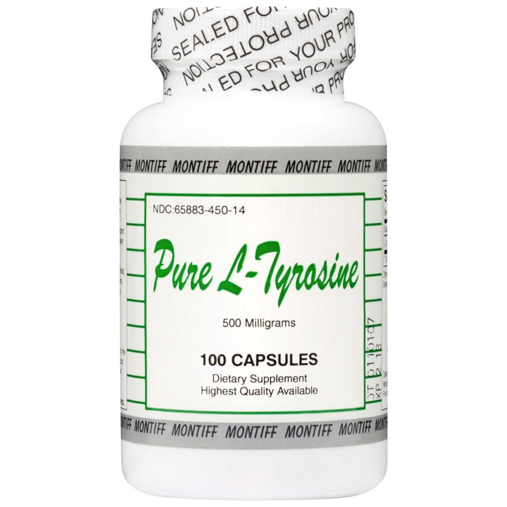 Montiff Pure L-Tyrosine 500 mg 100 caps