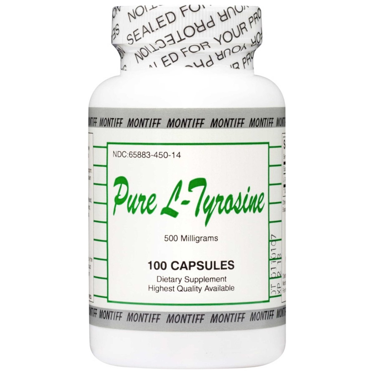 Montiff Pure L-Tyrosine 500 mg 100 caps