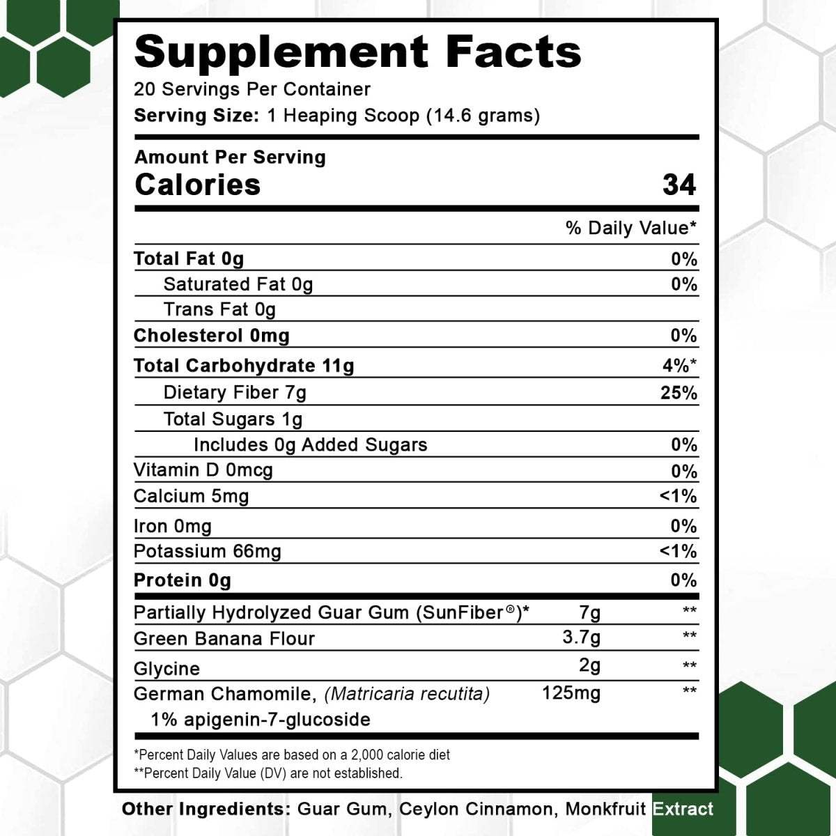 Natural Stacks - SleepBiotic Prebiotic Fiber Blend - 292 Grams