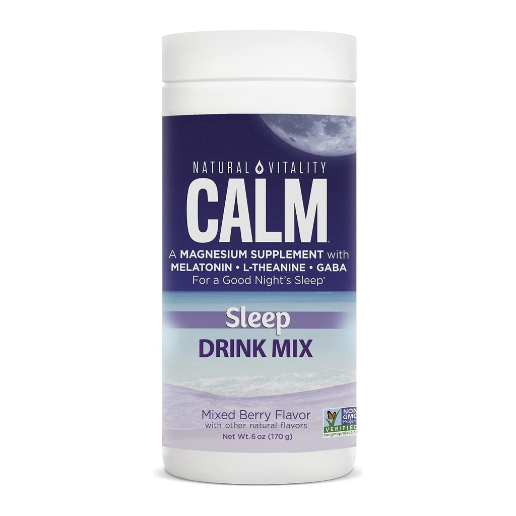 Natural Vitality Natural Calm Specifics Calmful Sleep Wildberry Flavor 6oz