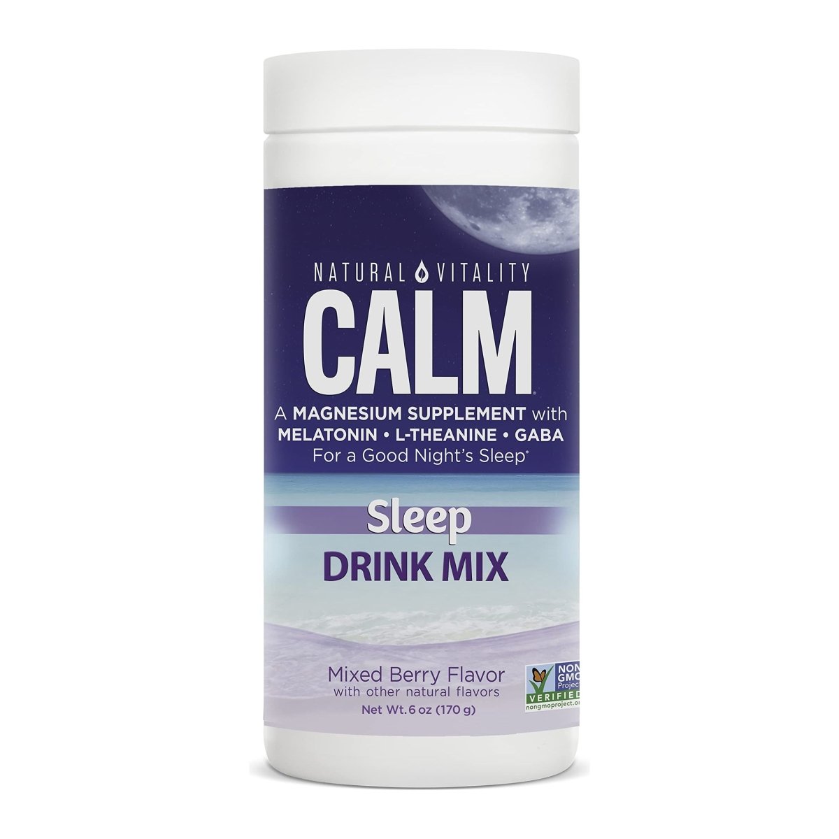 Natural Vitality Natural Calm Specifics Calmful Sleep Wildberry Flavor 6oz