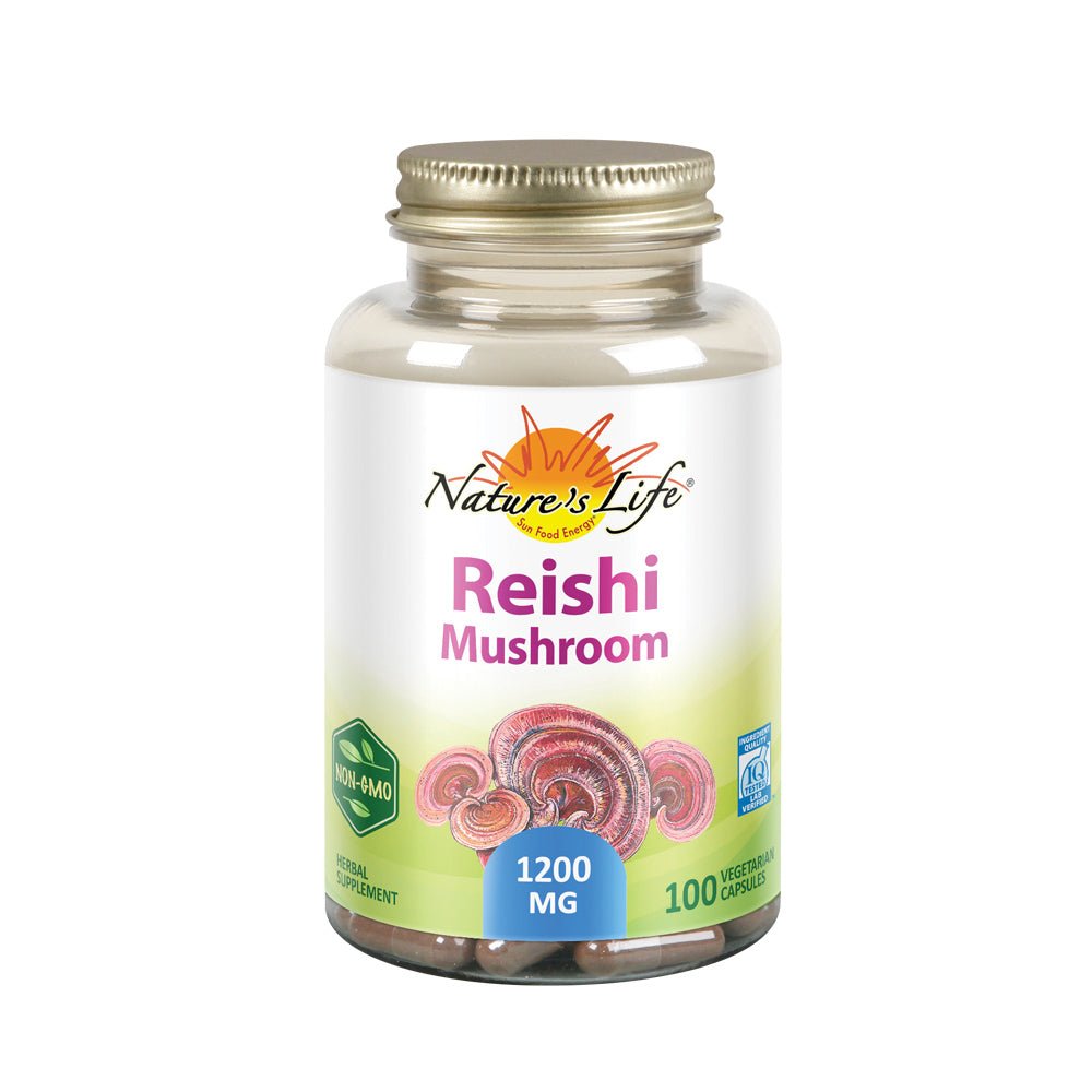 Nature's Herbs - Reishi Mushroom - 100 Capsules  44378