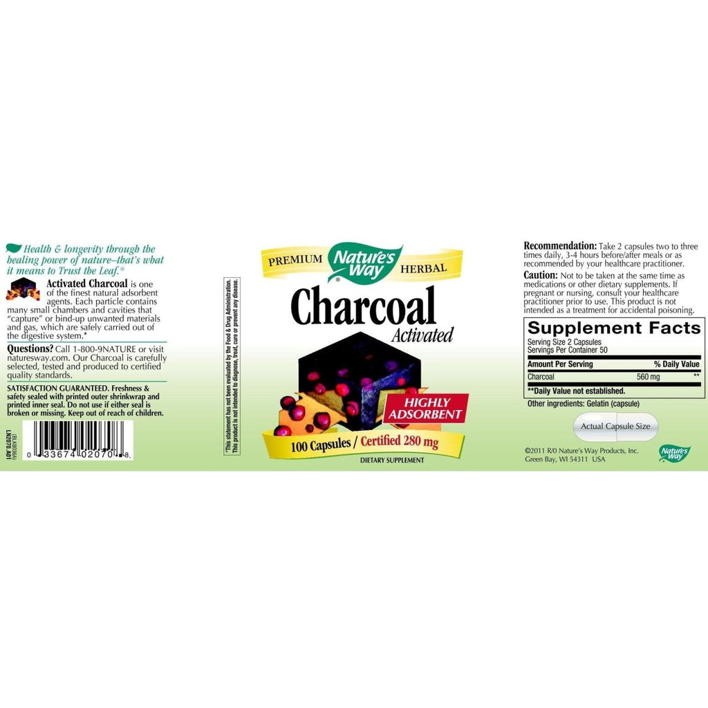 Nature's Way Activated Charcoal