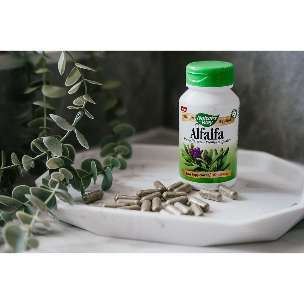 Nature's Way Alfalfa Leaves -- 100 Capsules
