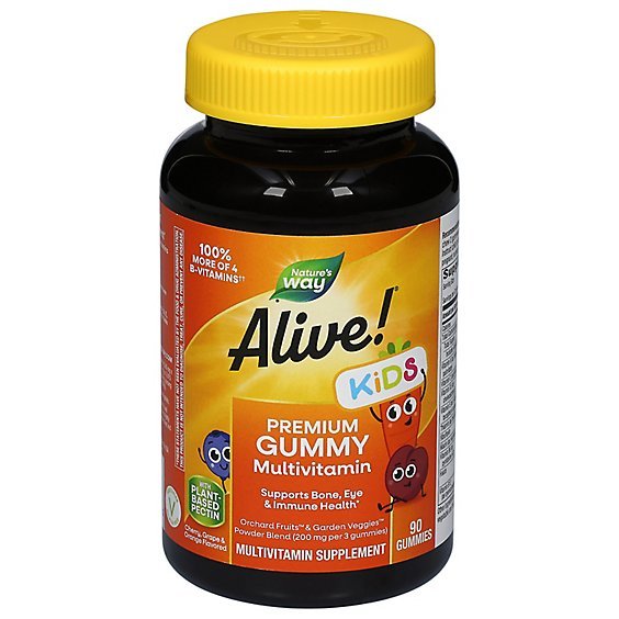 Nature's Way Alive! Kids Multivitamin Gummy 60 Count - 15788