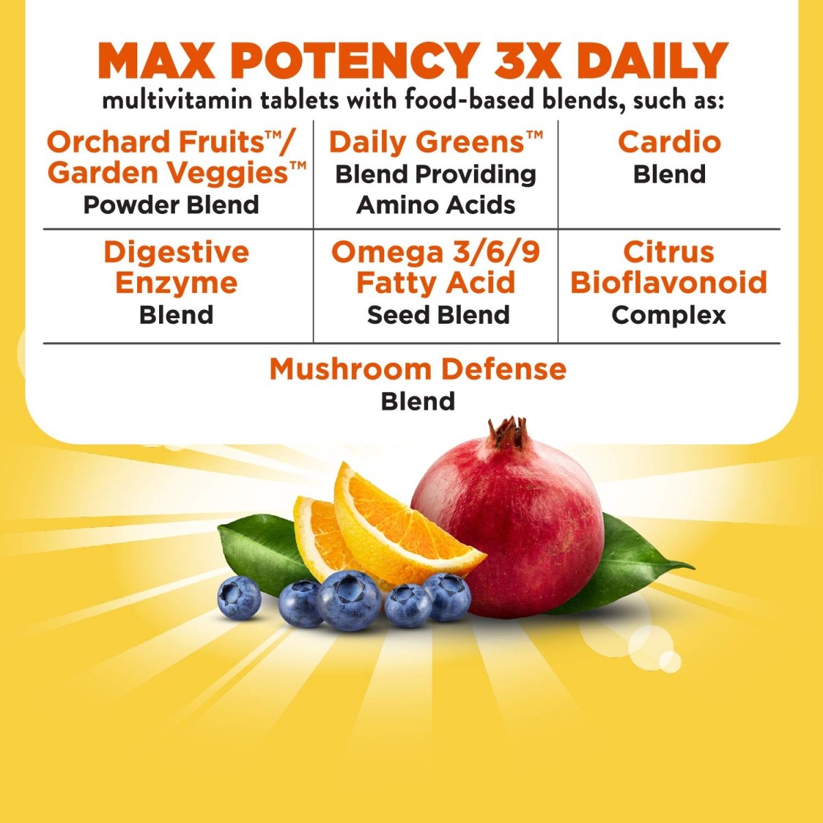 Nature's Way Alive! Max3 Potency Multivitamin, High Potency Antioxidants & B-vitamins to Support Daily Energy Metabolism*, 90 Tablets
