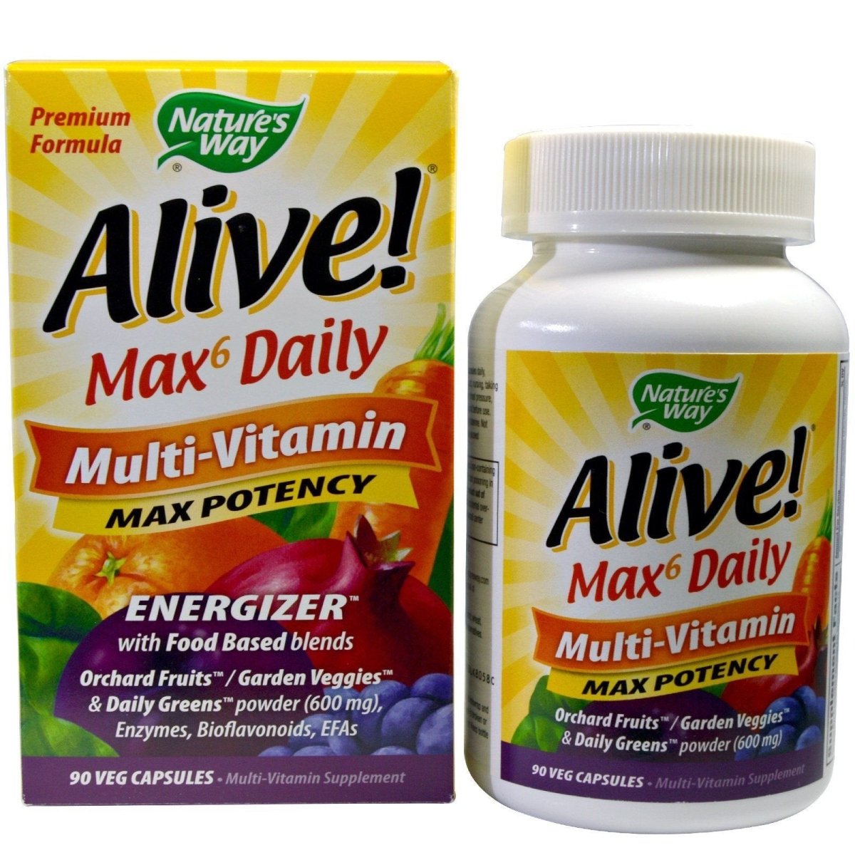 Nature'S Way Alive! Max6 Potency 90 Capsules