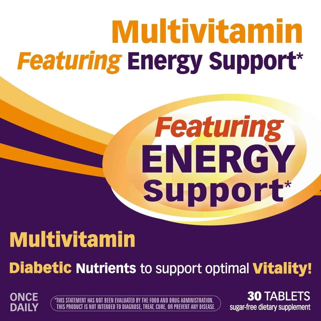 Nature's Way Alpha betic Multivitamin, Energy Support, 30 Count