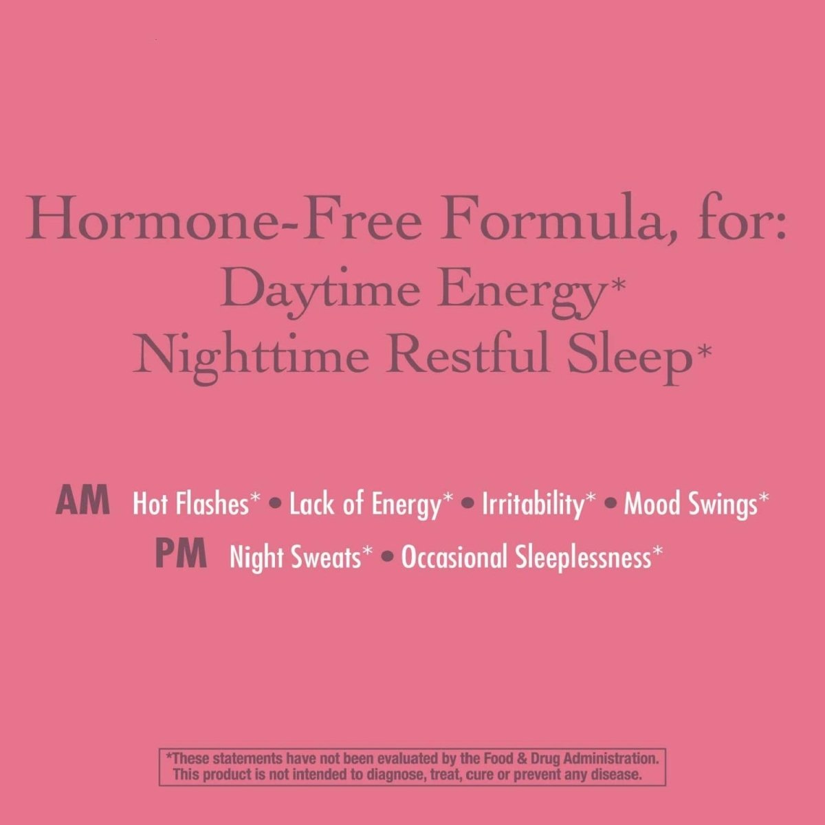 Nature's Way AM/PM Menopause Formula - Hormone Balance and Support - 60 Capsules