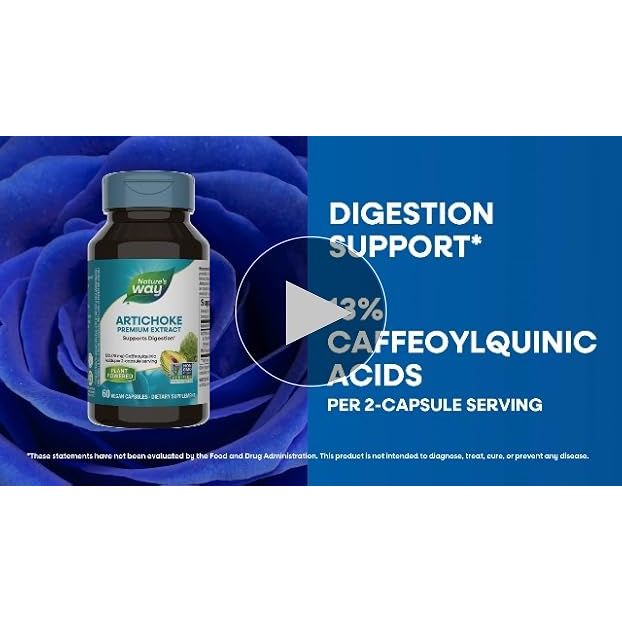 Nature's Way Artichoke 60 Vcaps - 3 Pack