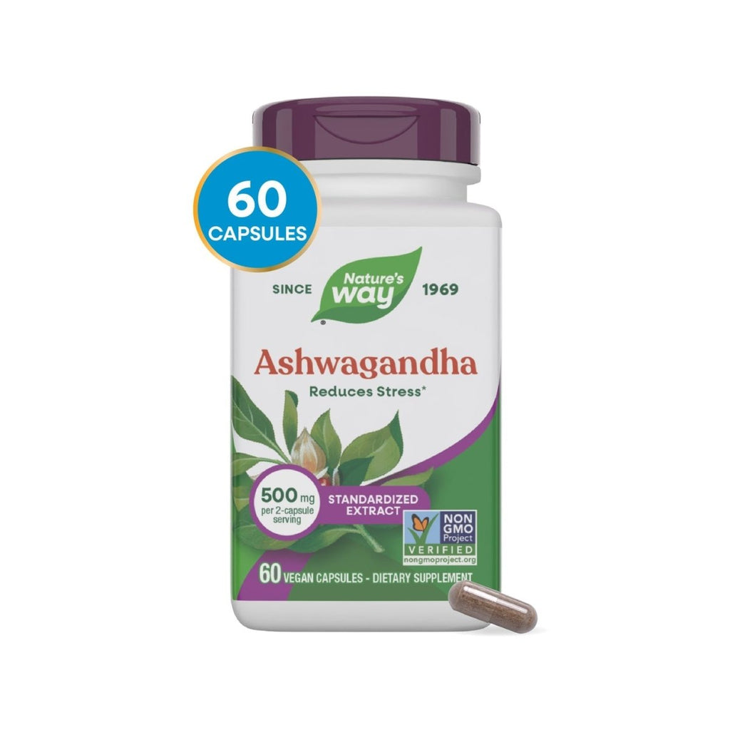 Nature's Way Ashwagandha 60 Vcaps - 15387 - 2 Pack