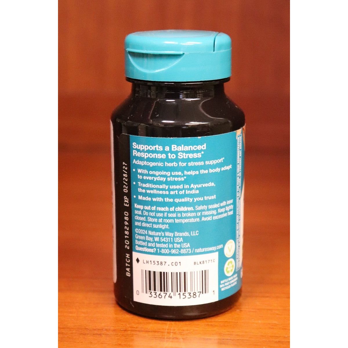 Nature's Way Ashwagandha 60 Vcaps - 15387 - 2 Pack