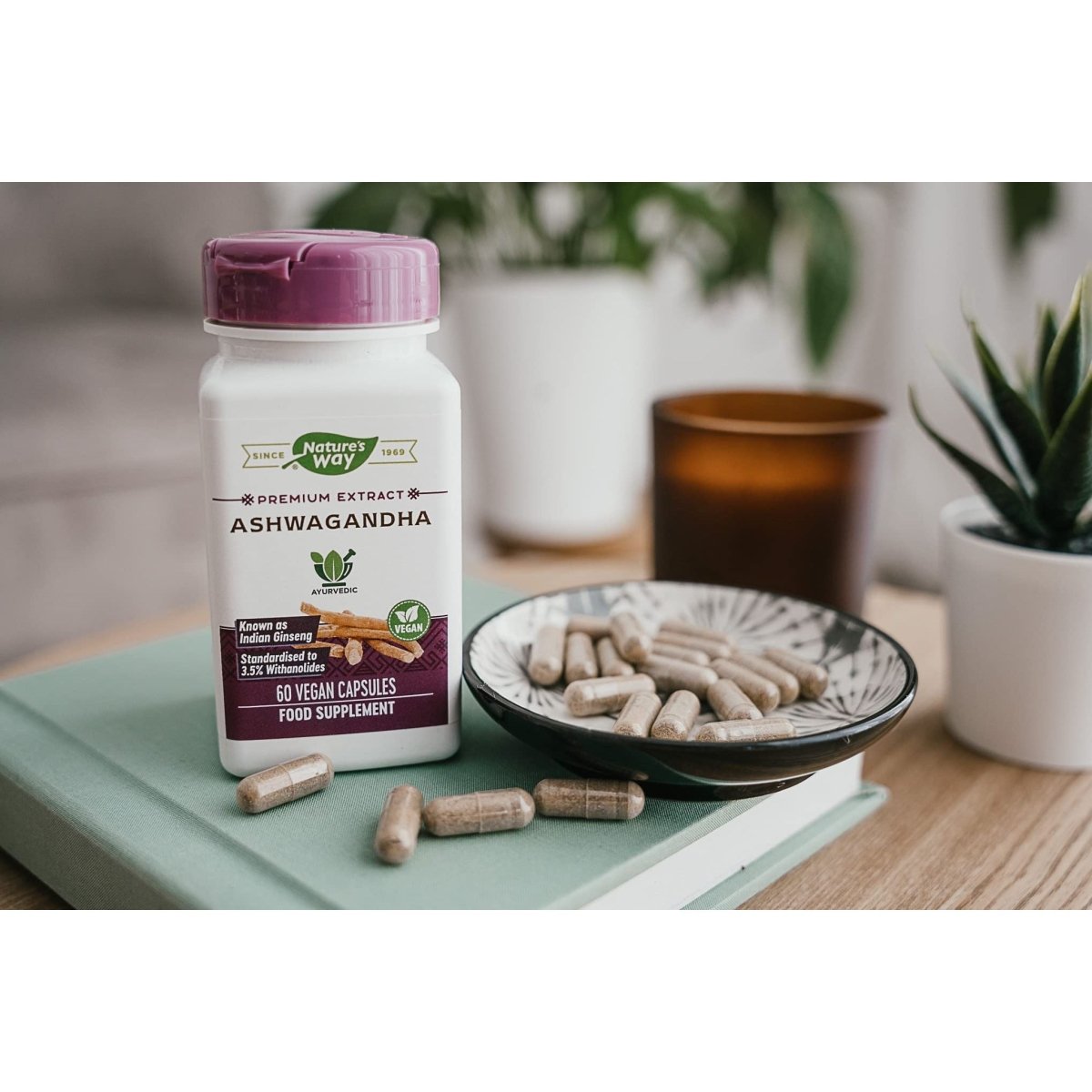 Nature's Way - Ashwagandha, 60 veggie caps