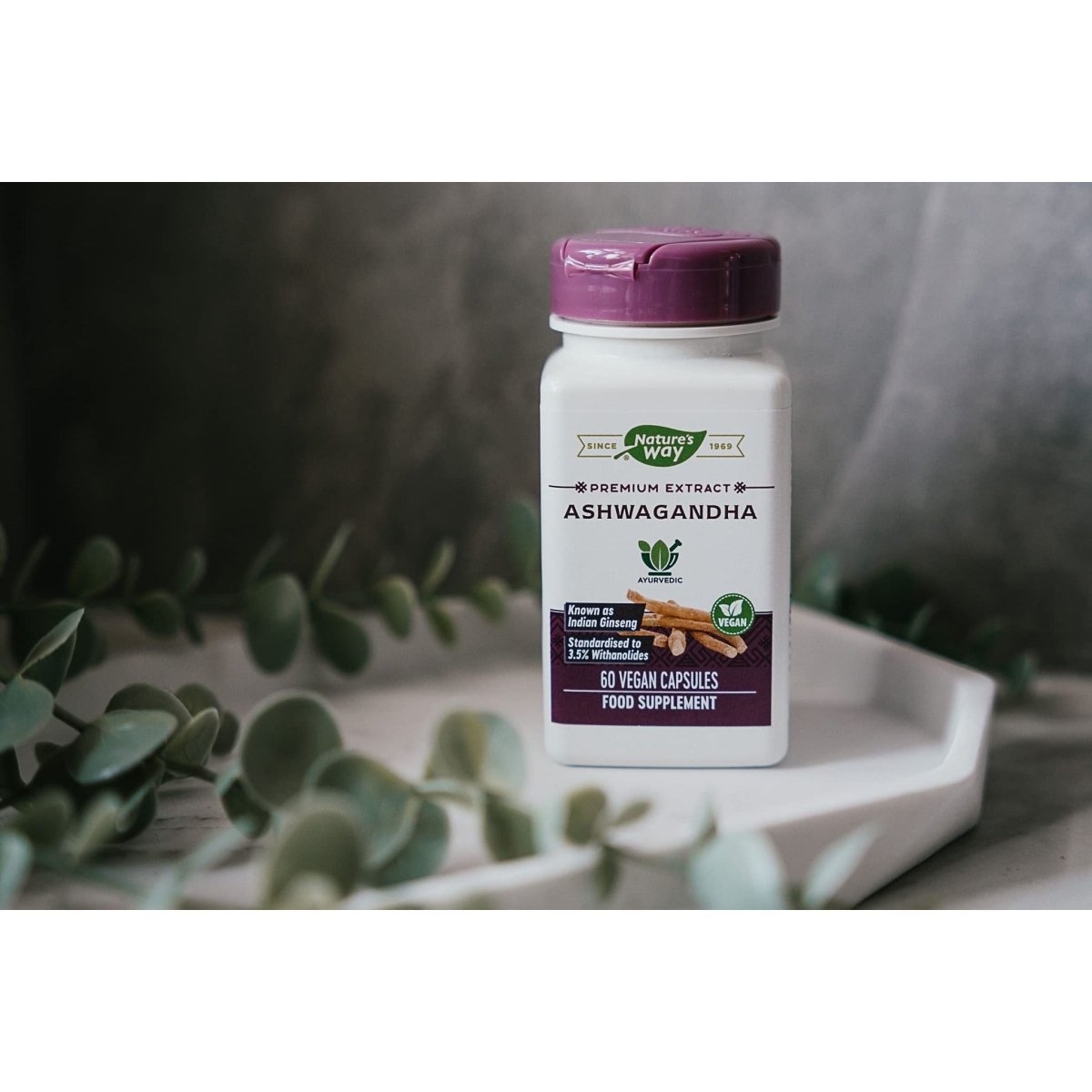 Nature's Way - Ashwagandha, 60 veggie caps